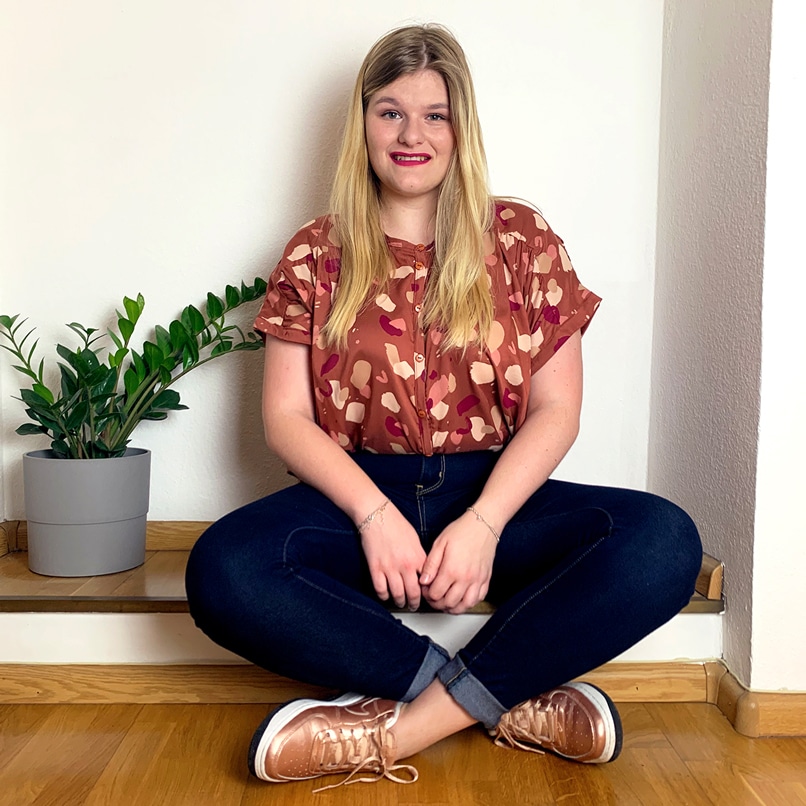 Ma blouse Pétula de République du Chiffon