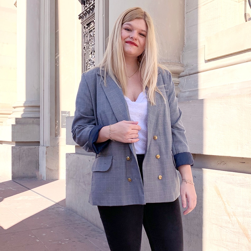 Mon blazer Taylor de Apolline Patterns
